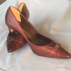 🎀Talbots “Oxford” brown heels🎀